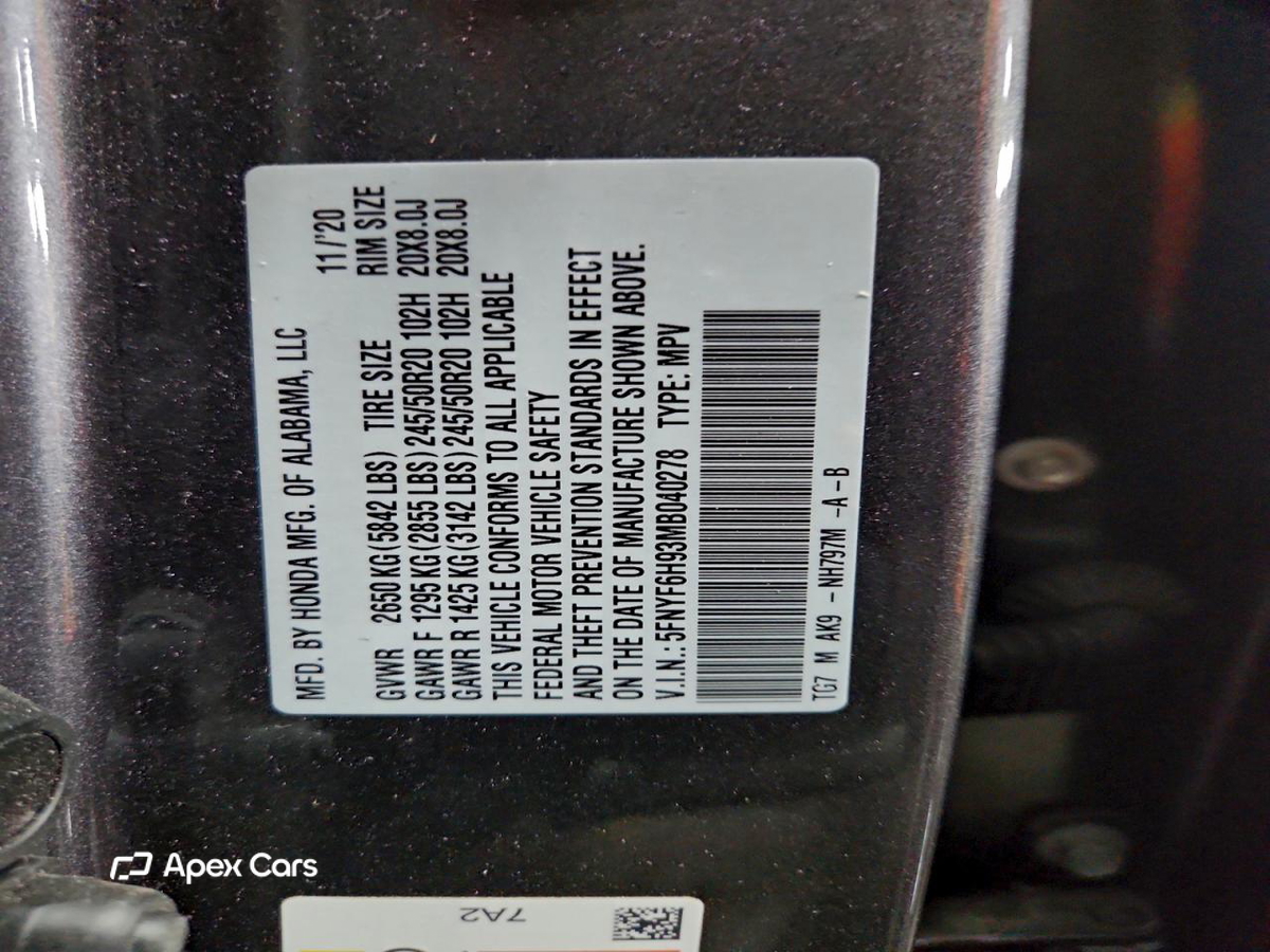 Honda Pilot 2021