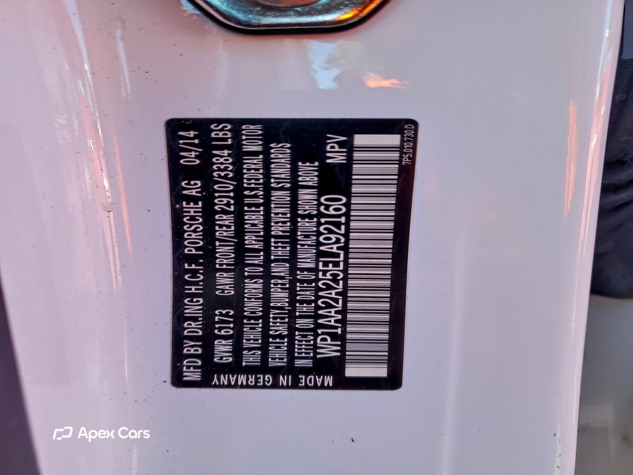 Porsche Cayenne 2014