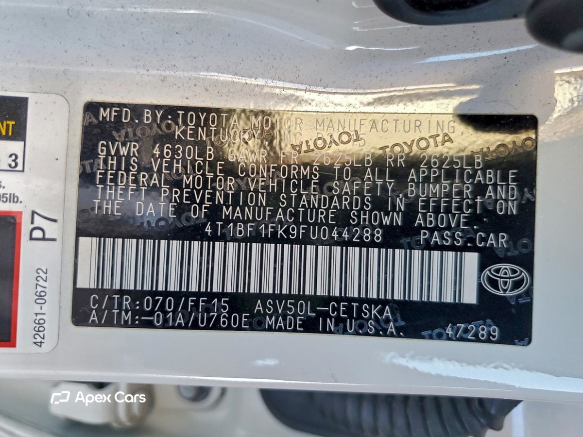 Toyota Camry 2015