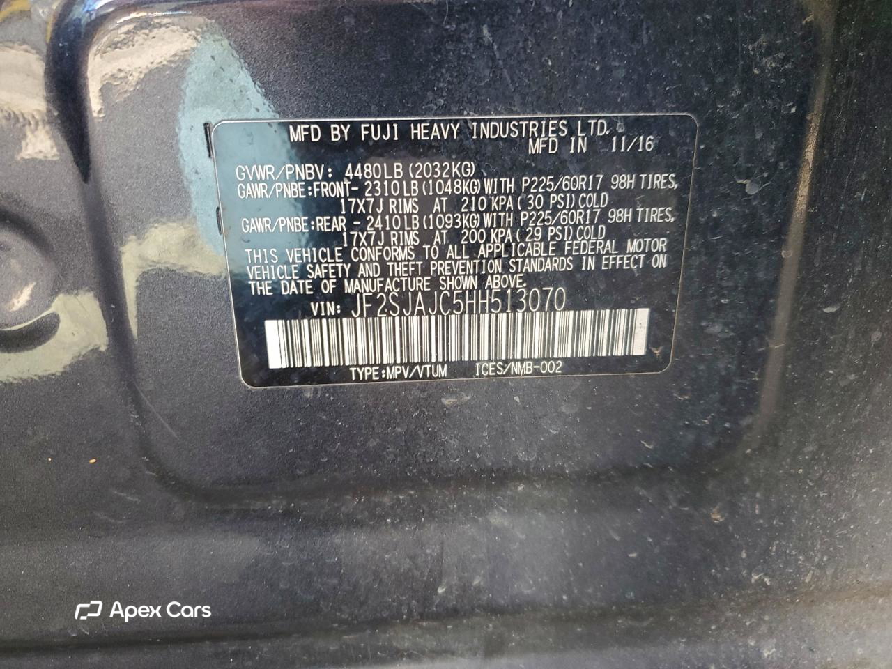 Subaru Forester 2017