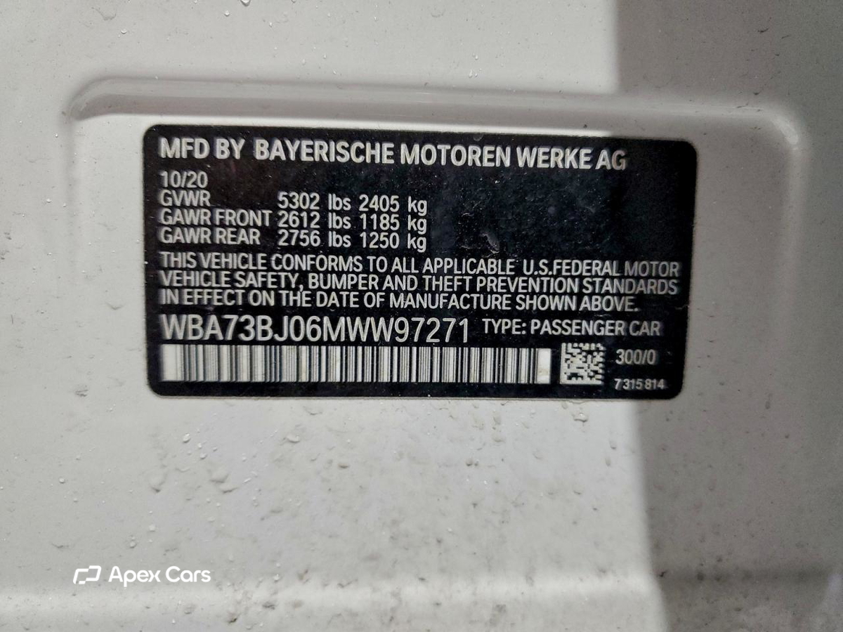 BMW Series 5 2021