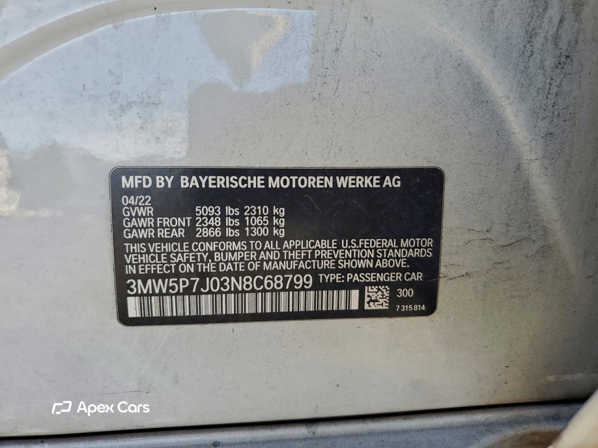 BMW Series 3 2022