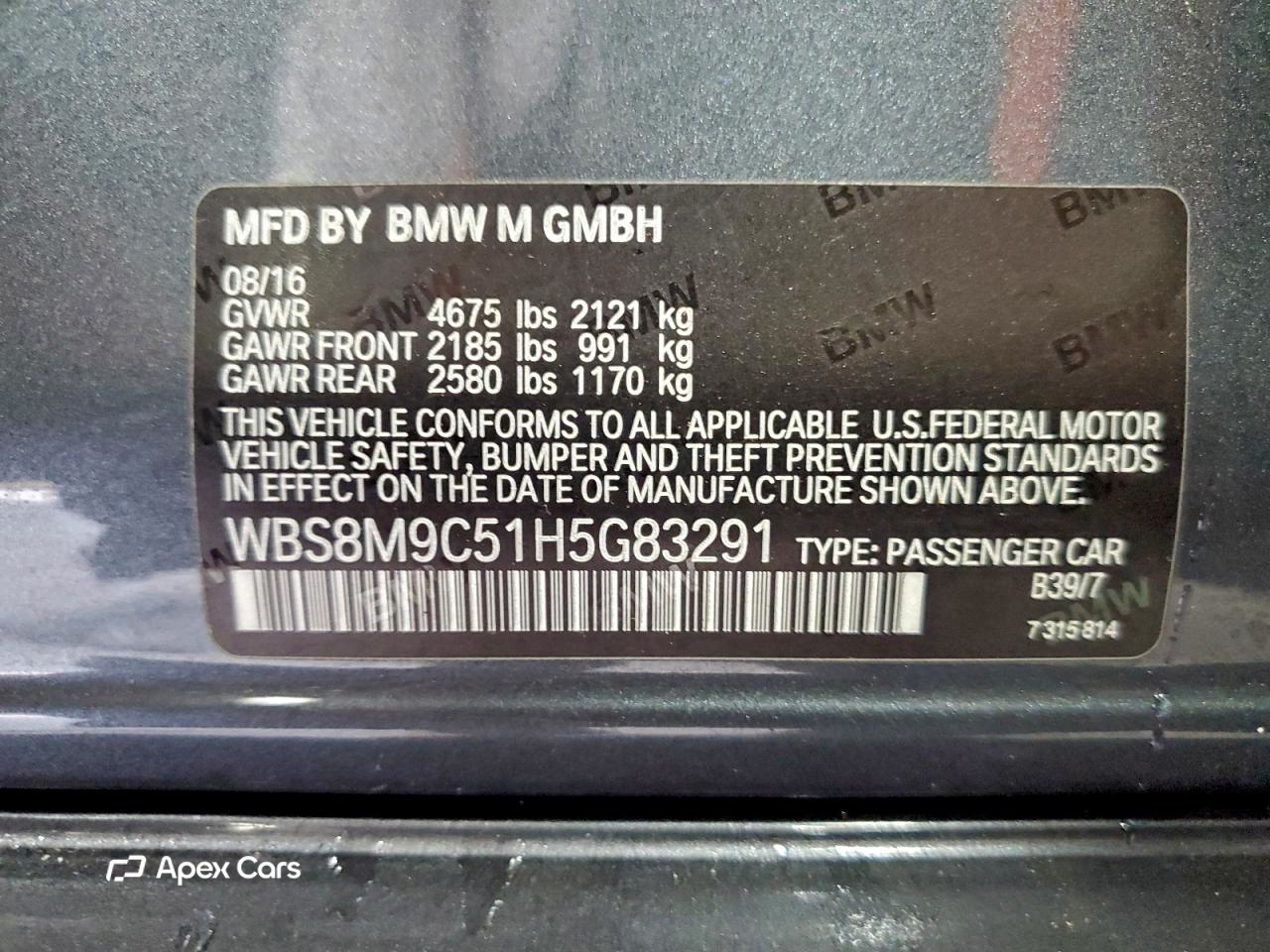 BMW M3 2017