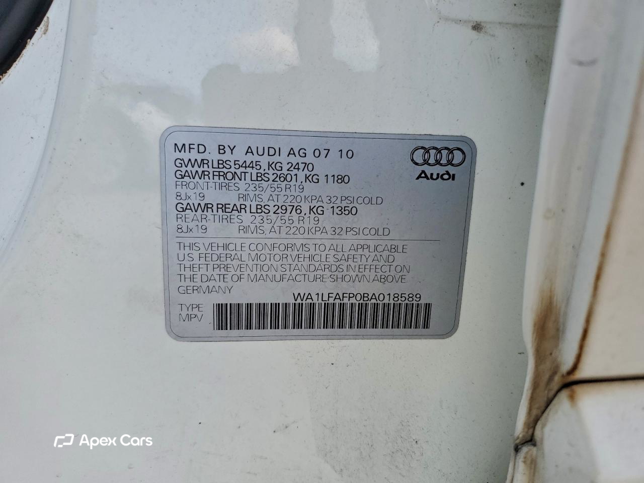 Audi Q5 2011