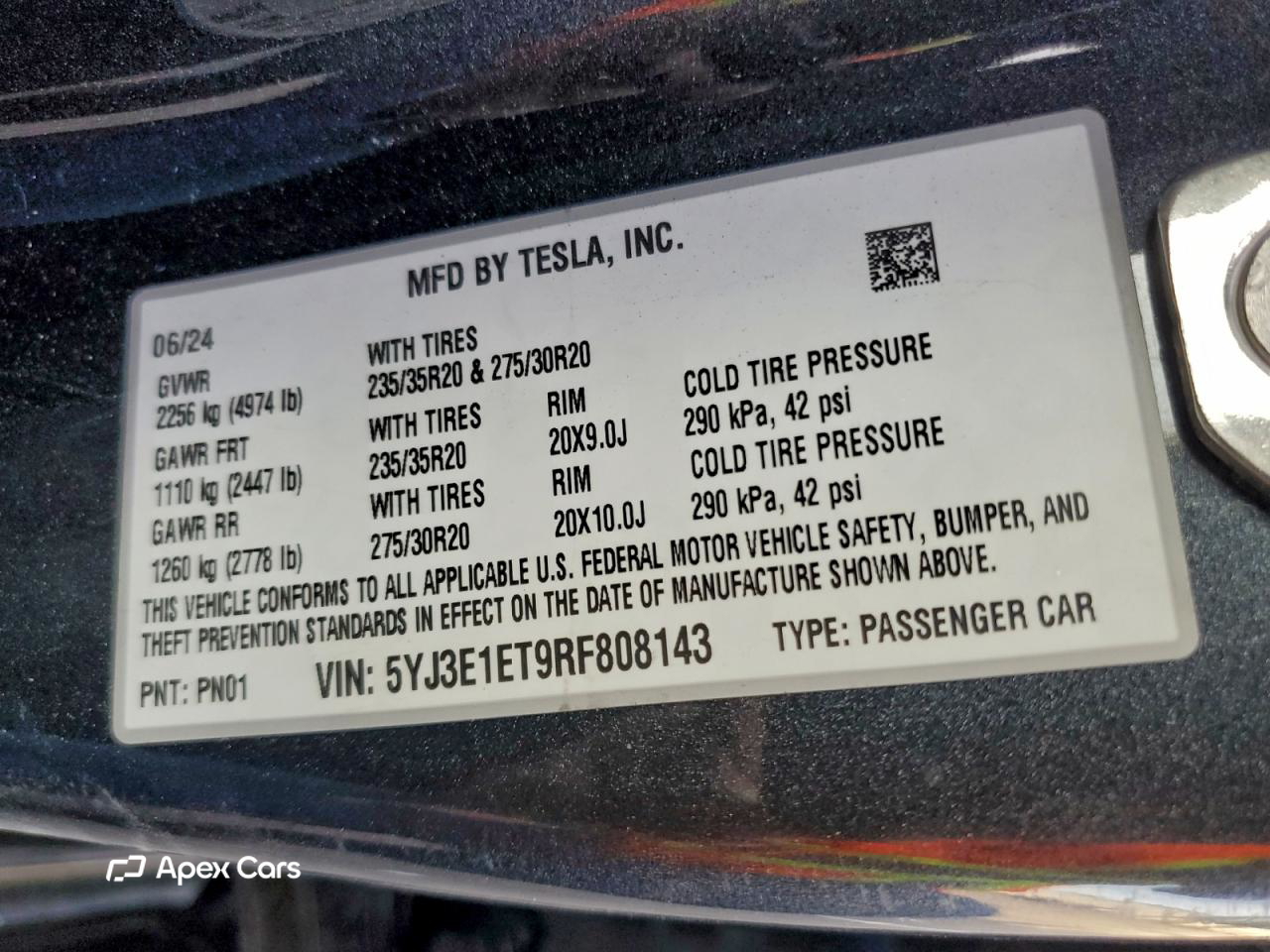 Tesla Model 3 2024