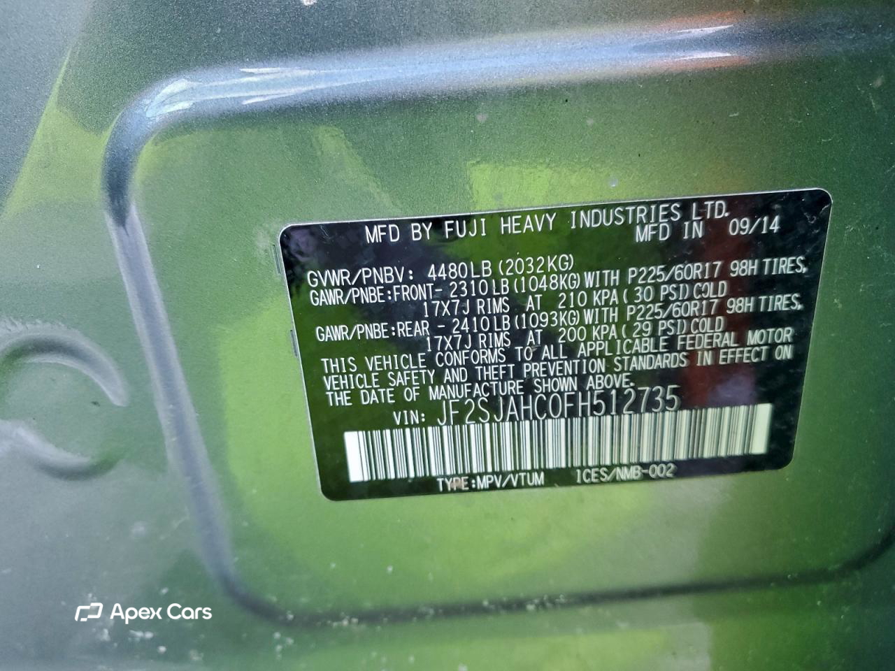 Subaru Forester 2015