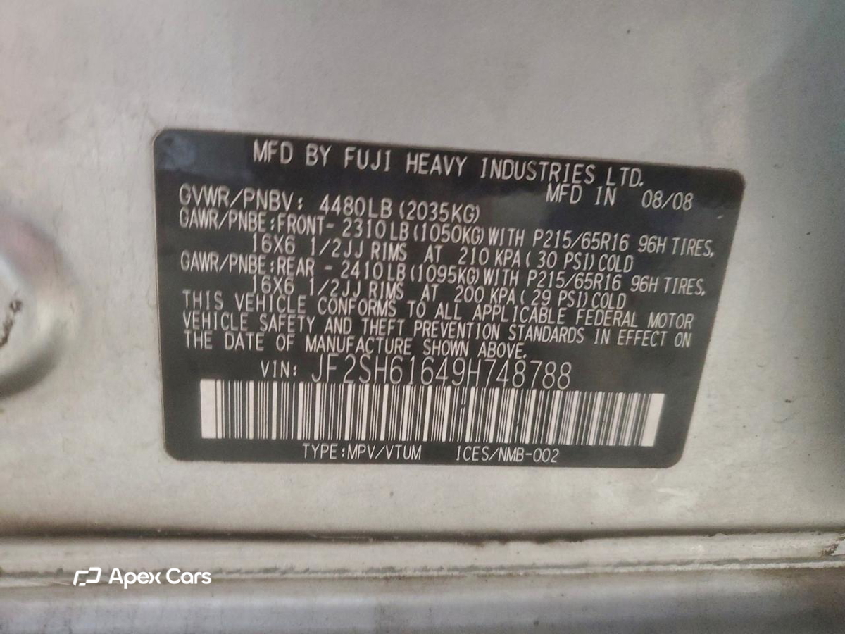 Subaru Forester 2009