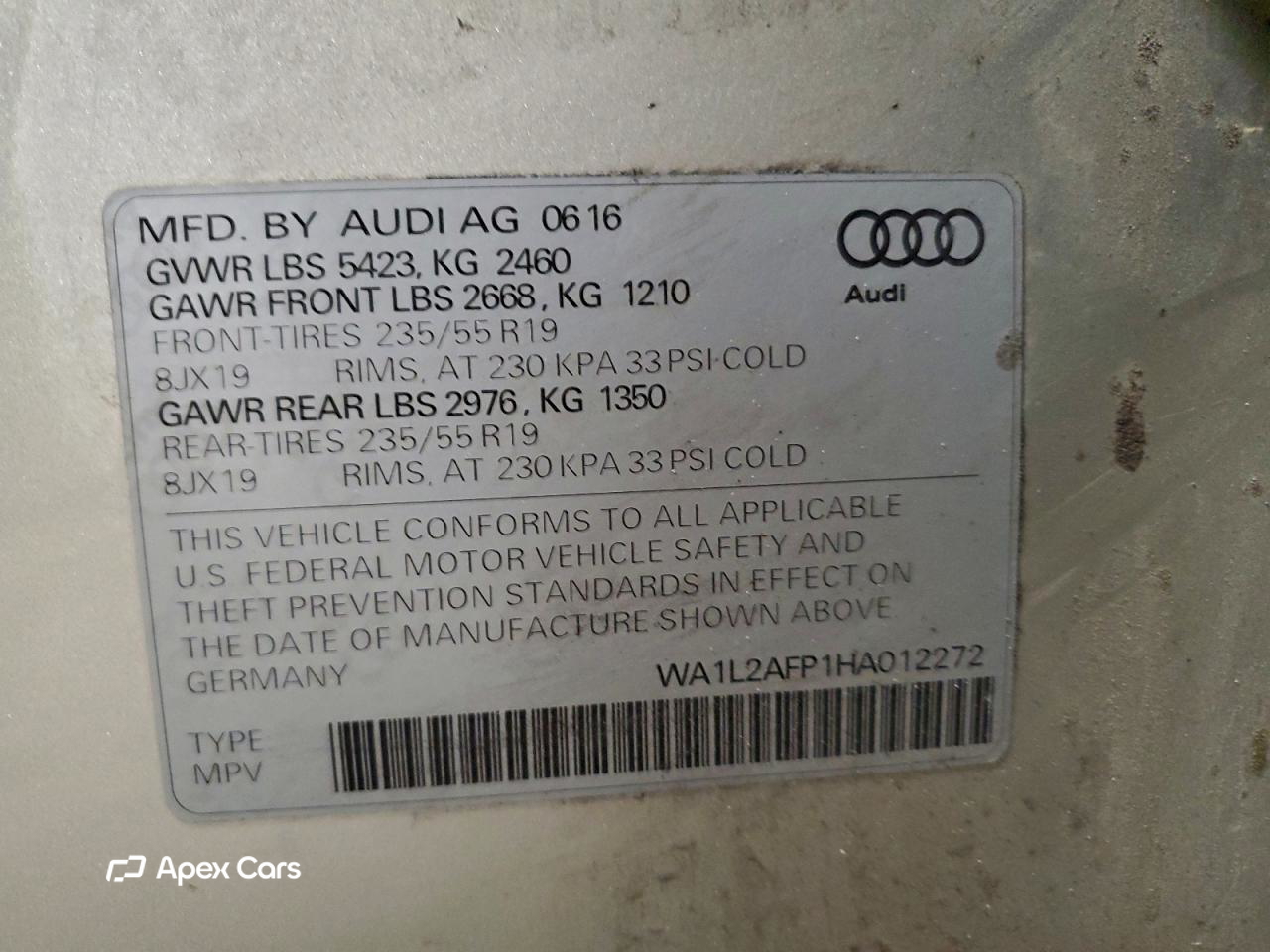 Audi Q5 2017