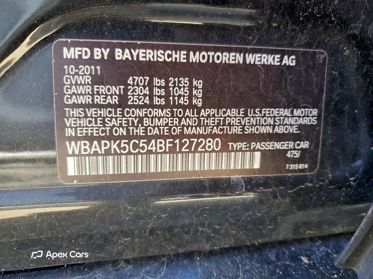 BMW Series 3 2011