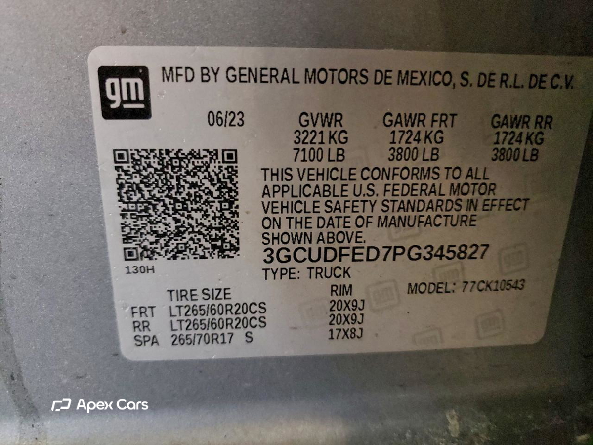 Chevrolet Silverado 2023