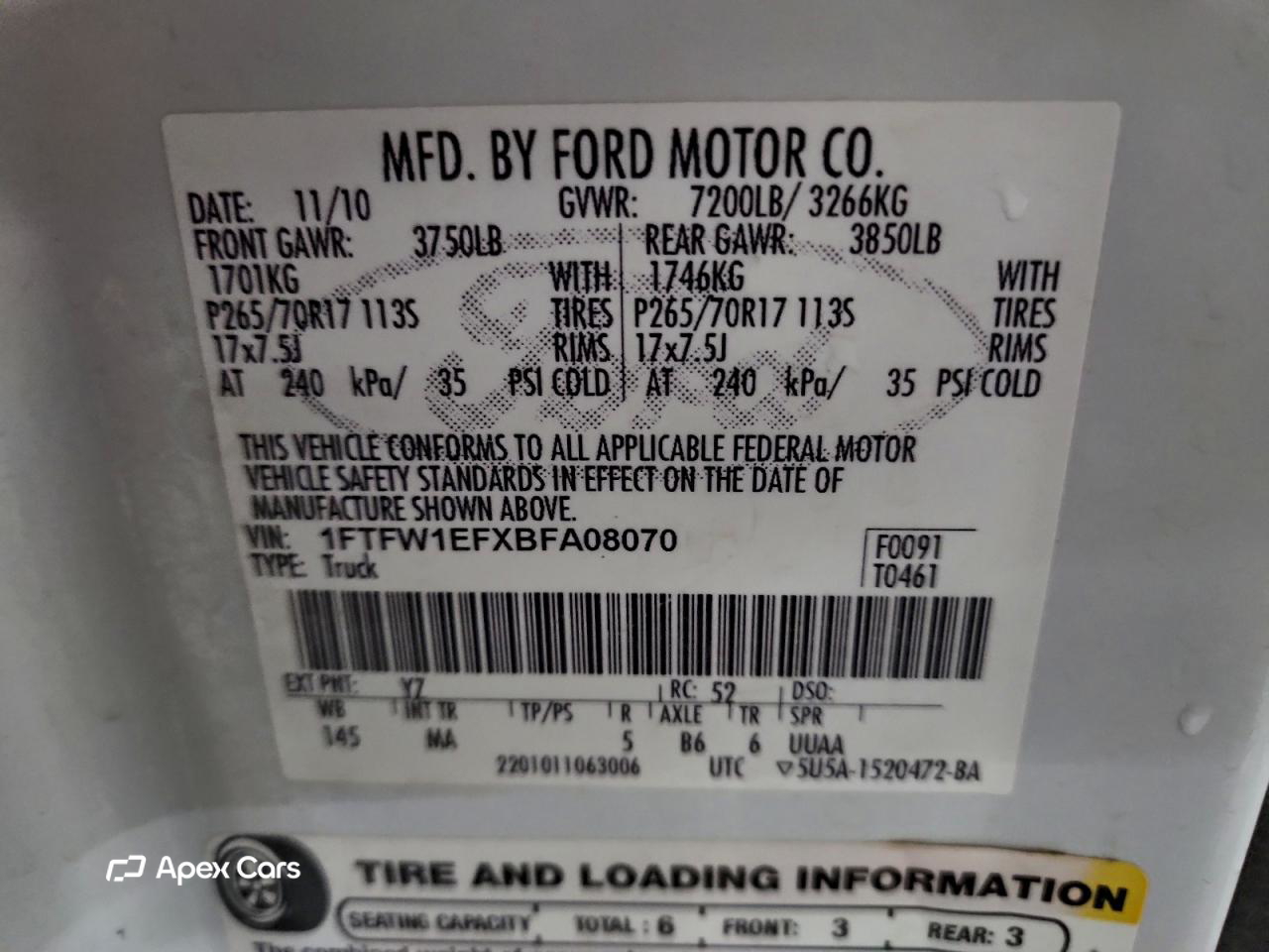 Ford F-150 2011