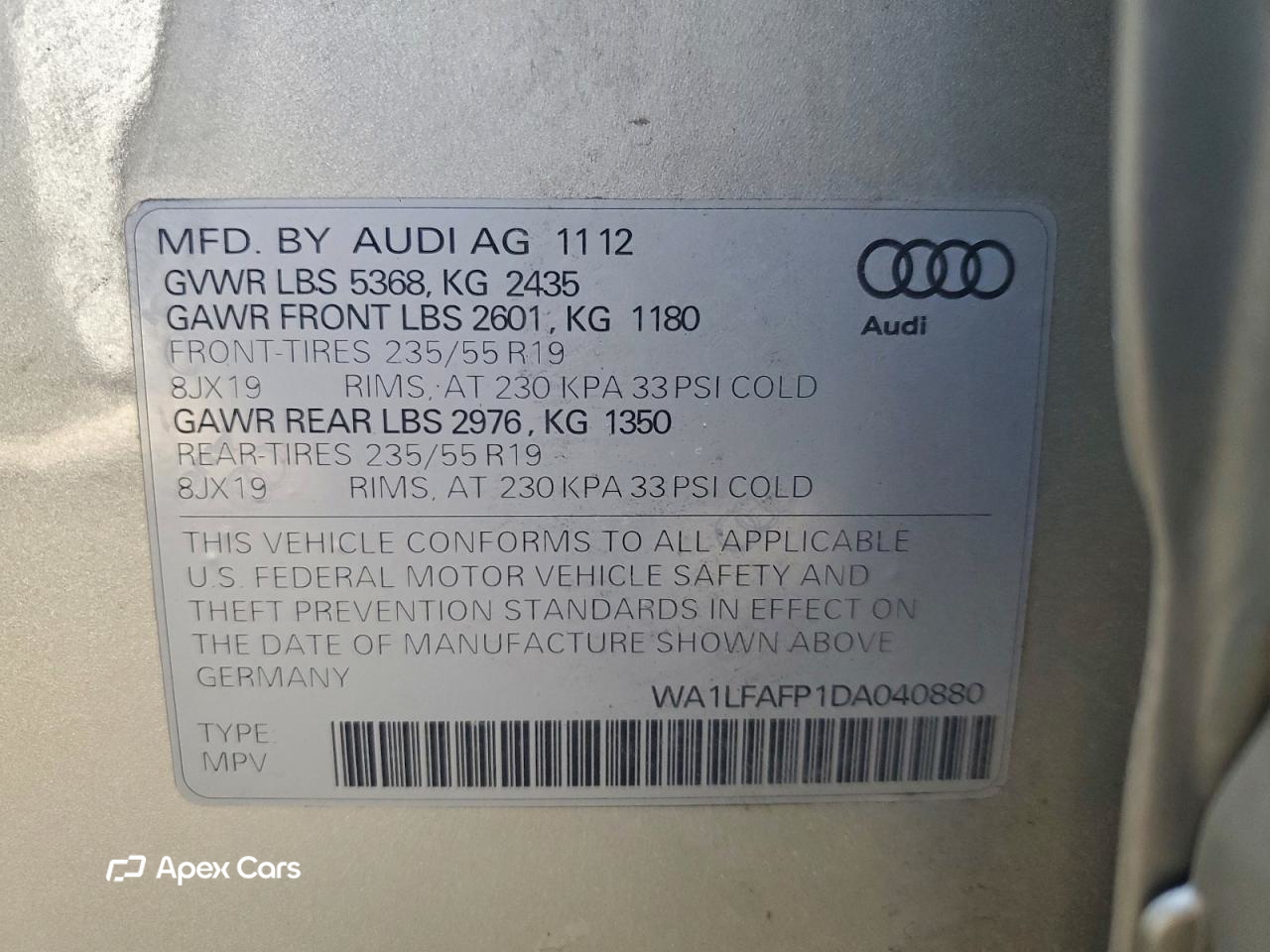 Audi Q5 2013