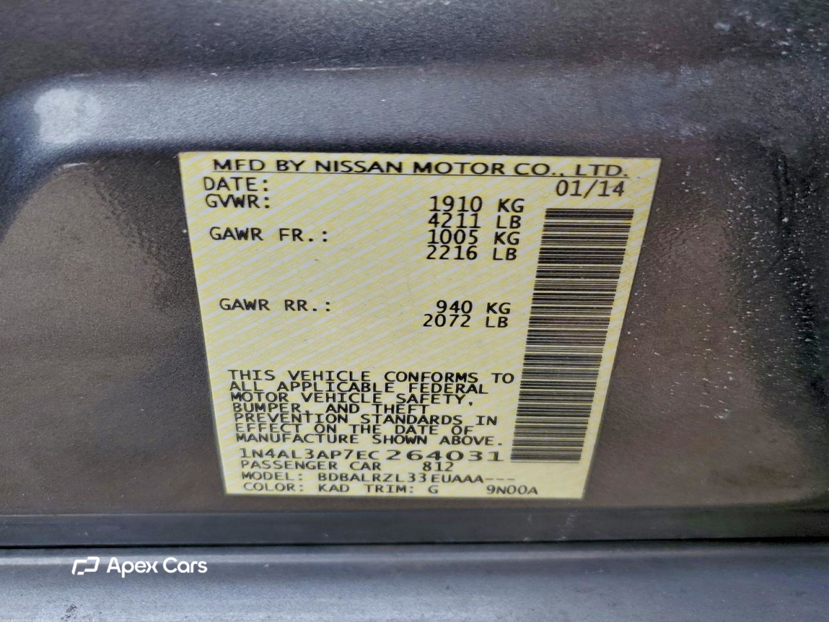 Nissan Altima 2014