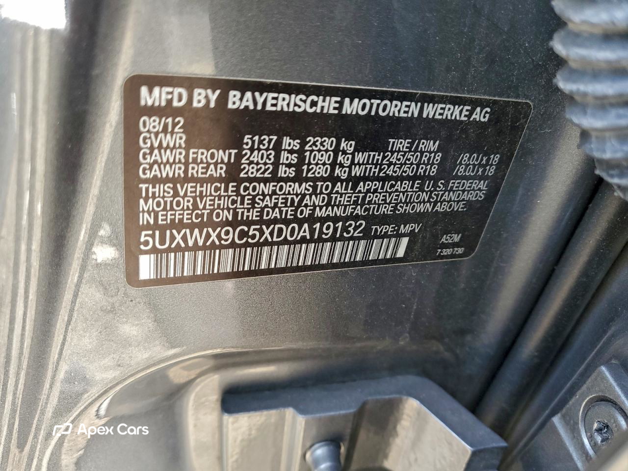 BMW X3 2013