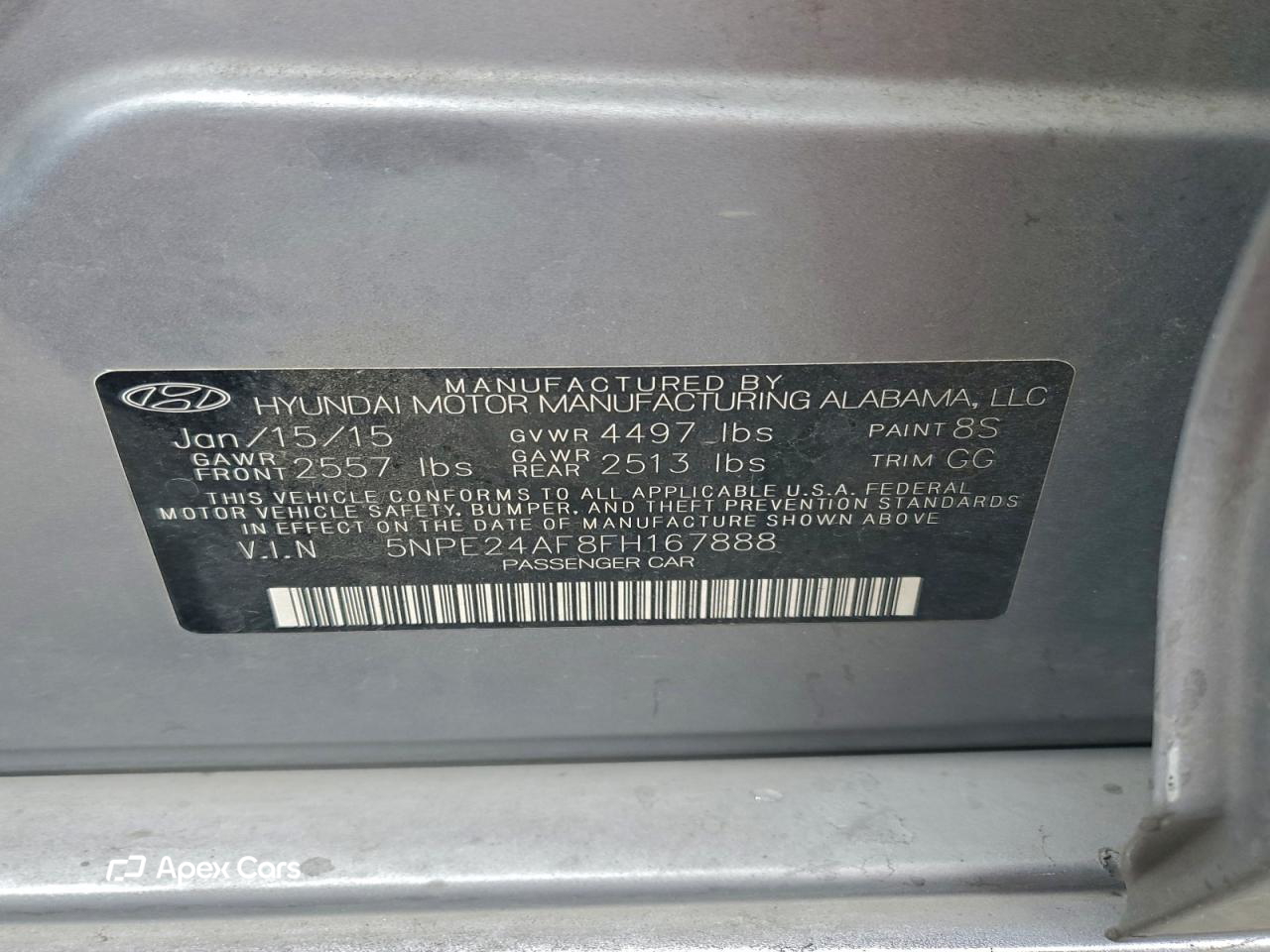 Hyundai Sonata 2015