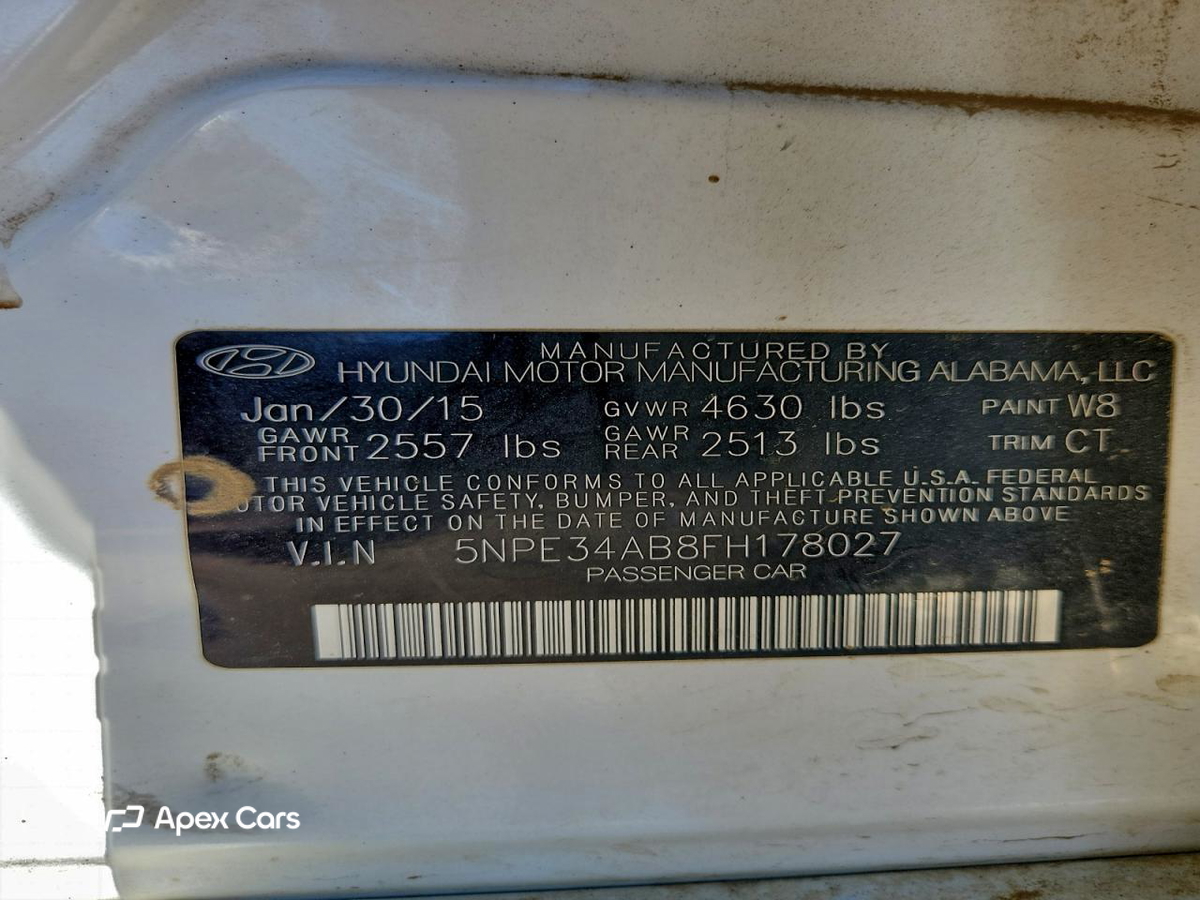 Hyundai Sonata 2015