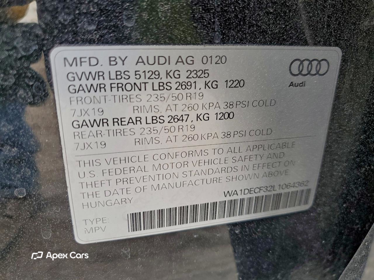 Audi Q3 2020