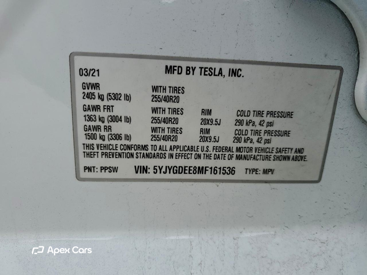 Tesla Model Y 2021
