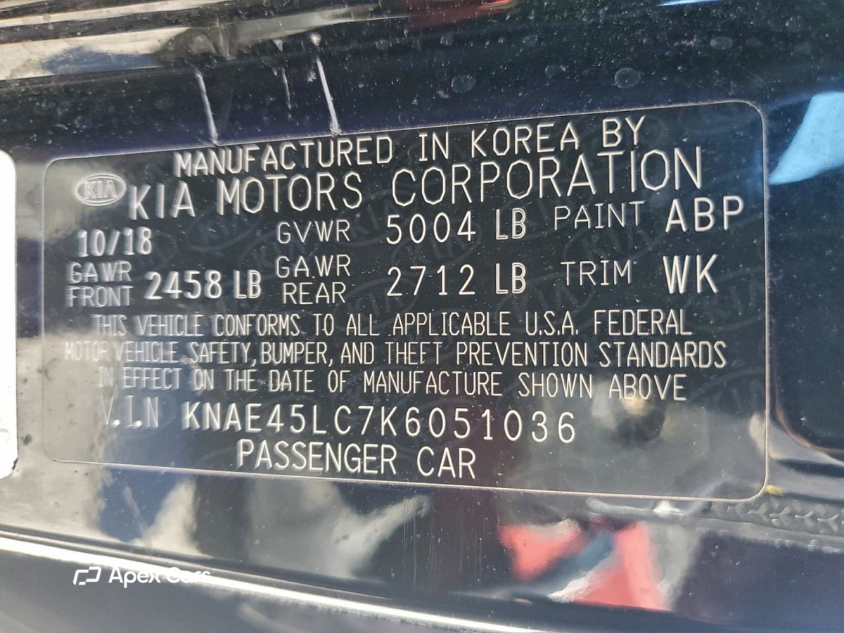 Kia Stinger 2019
