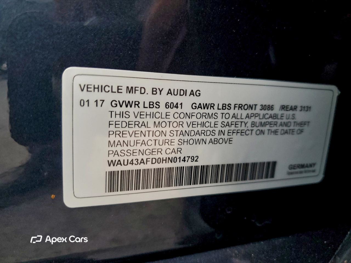 Audi A8 2017