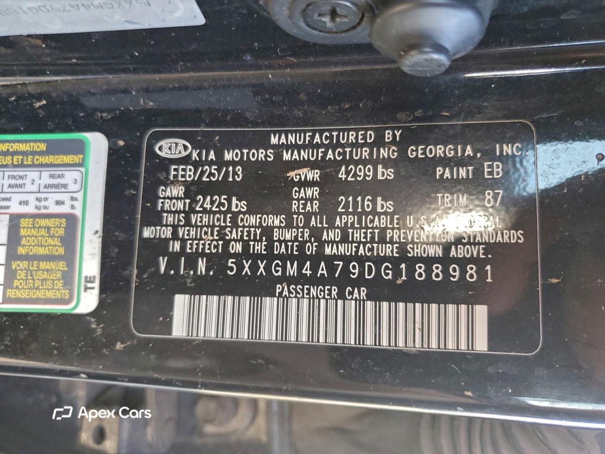 Kia Optima 2013