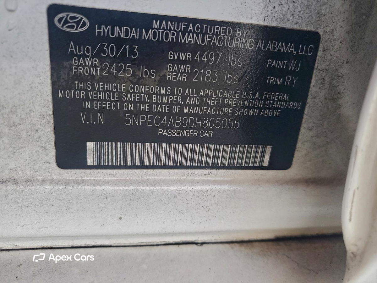 Hyundai Sonata 2013