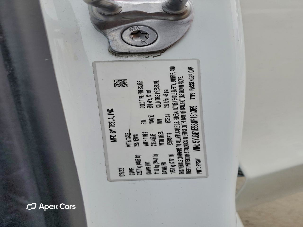 Tesla Model 3 2022