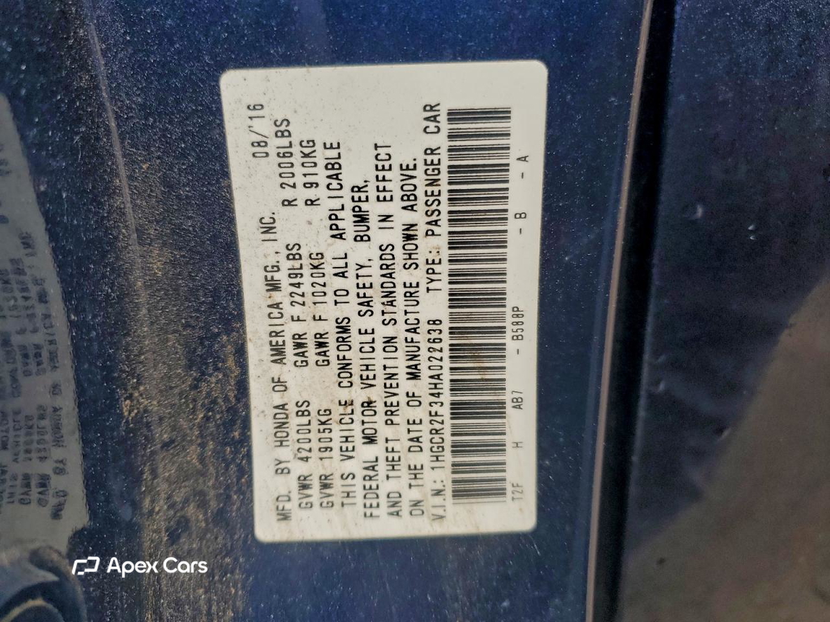 Honda Accord 2017