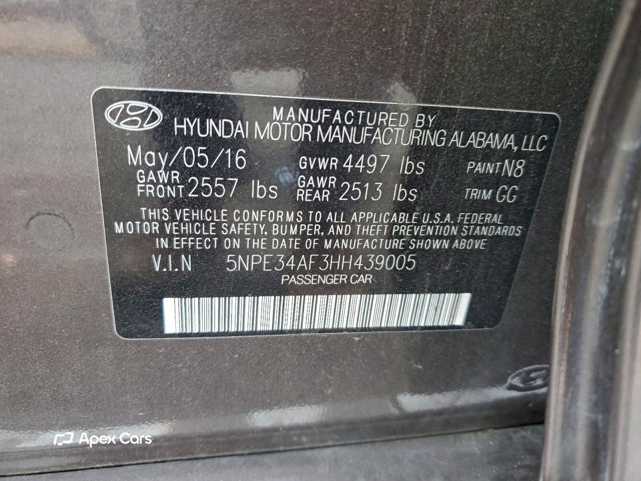 Hyundai Sonata 2017