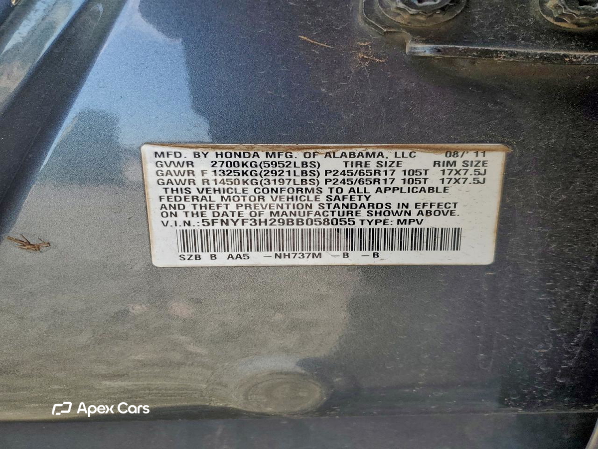 Honda Pilot 2011