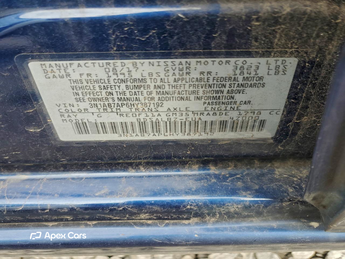 Nissan Sentra 2017