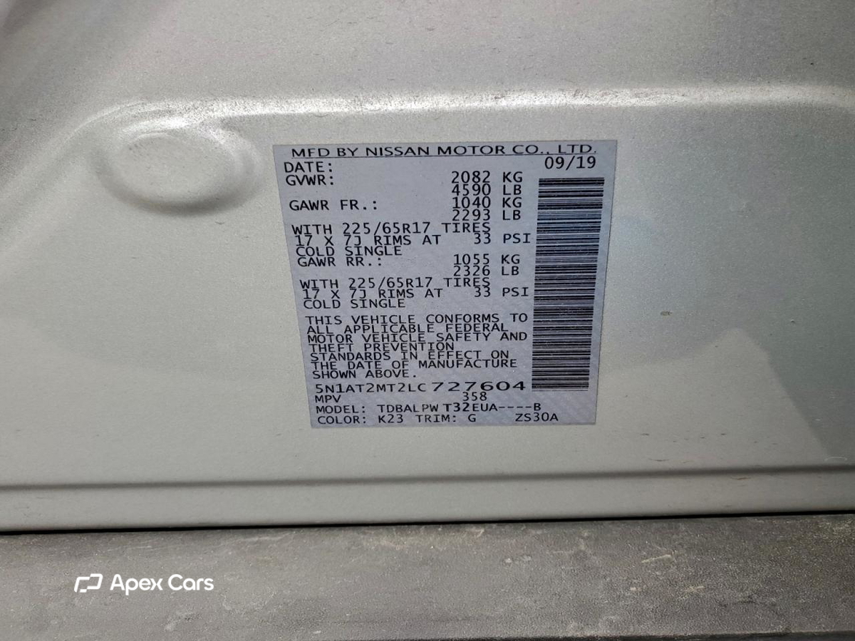 Nissan Rogue 2020