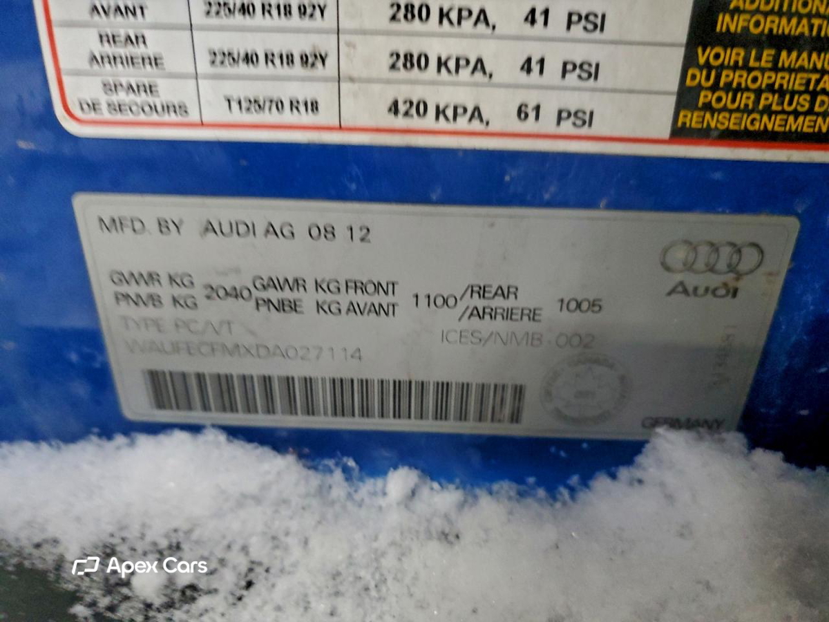 Audi A3 2013