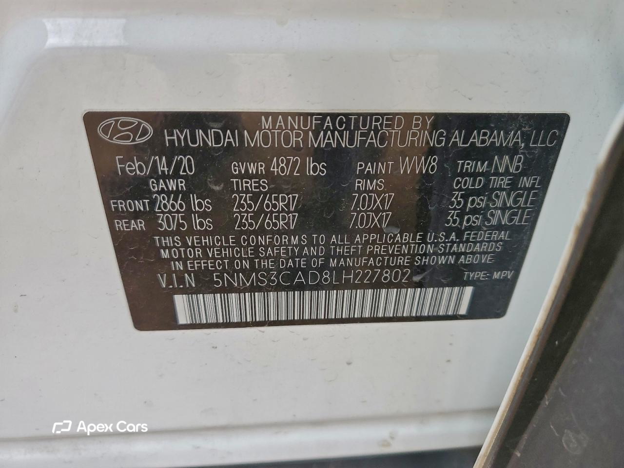 Hyundai Santa Fe 2020