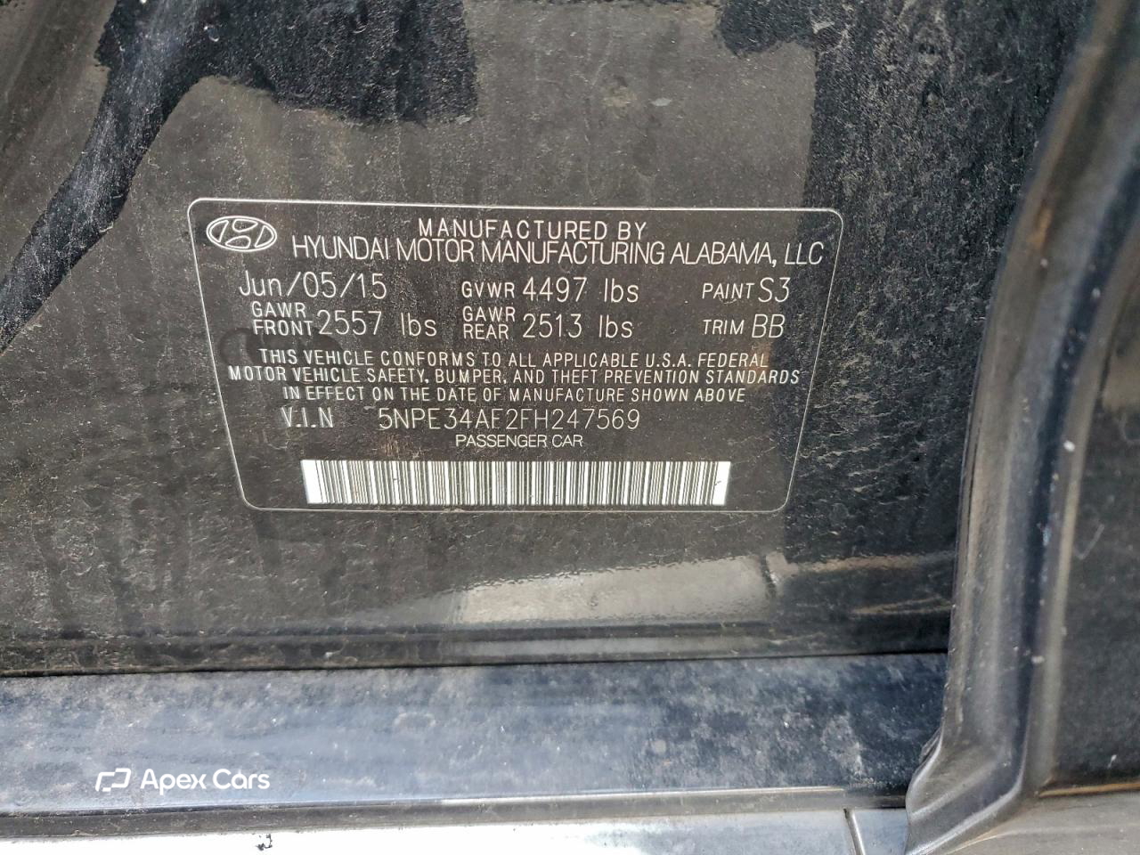 Hyundai Sonata 2015