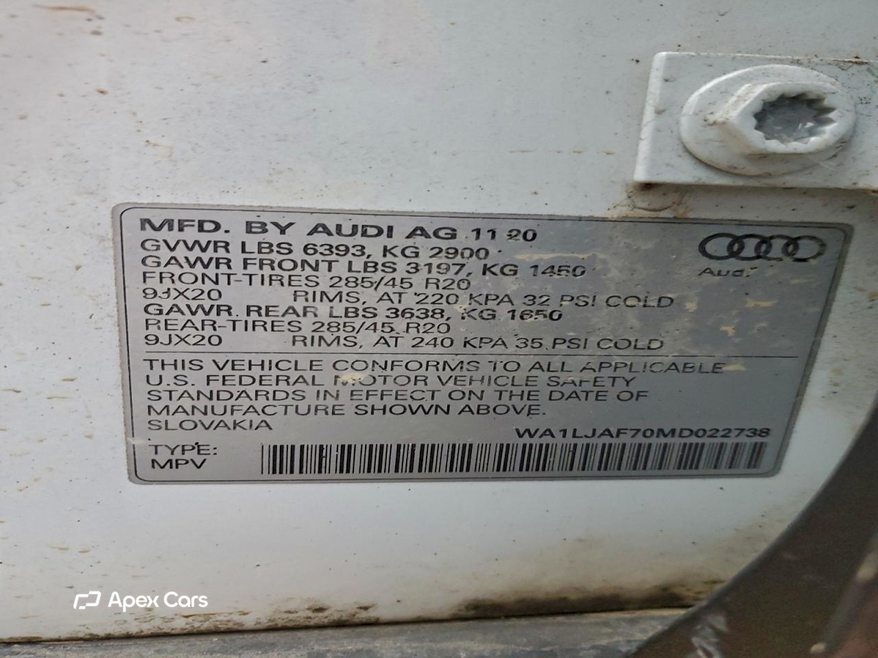 Audi Q7 2021