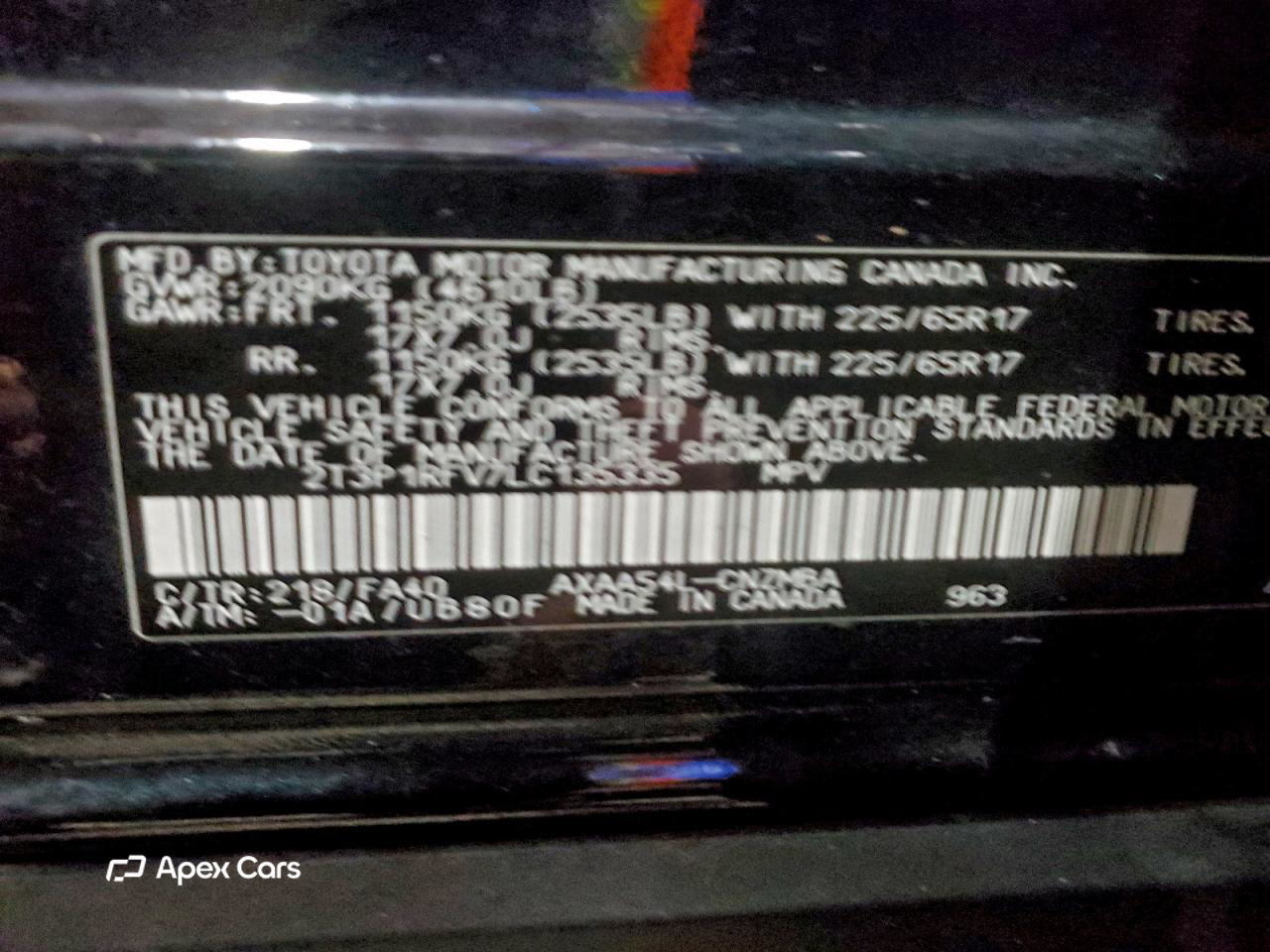 Toyota RAV 4 2020