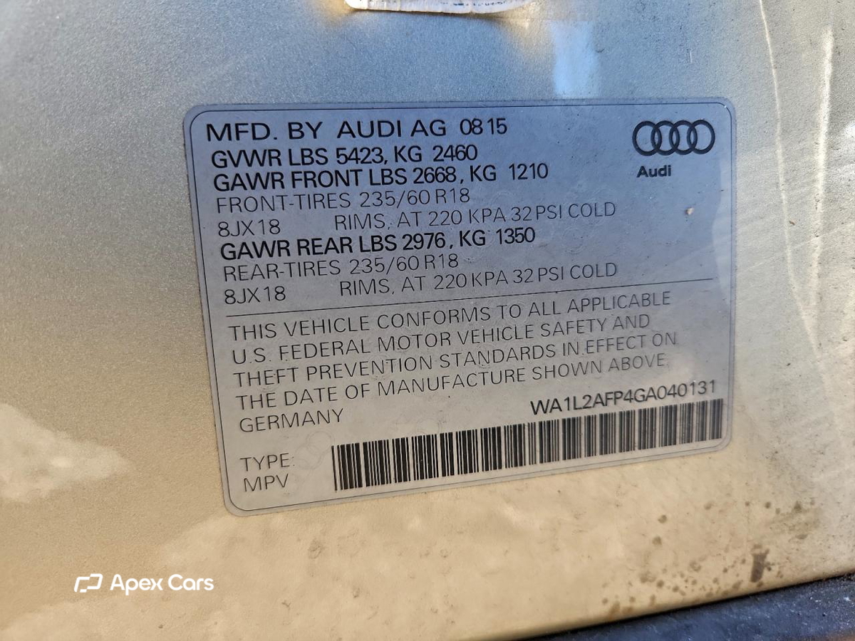 Audi Q5 2016