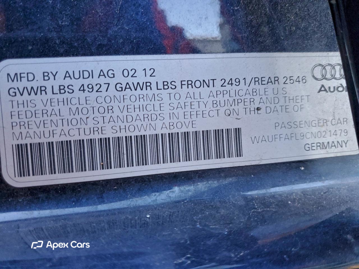 Audi A4 2012