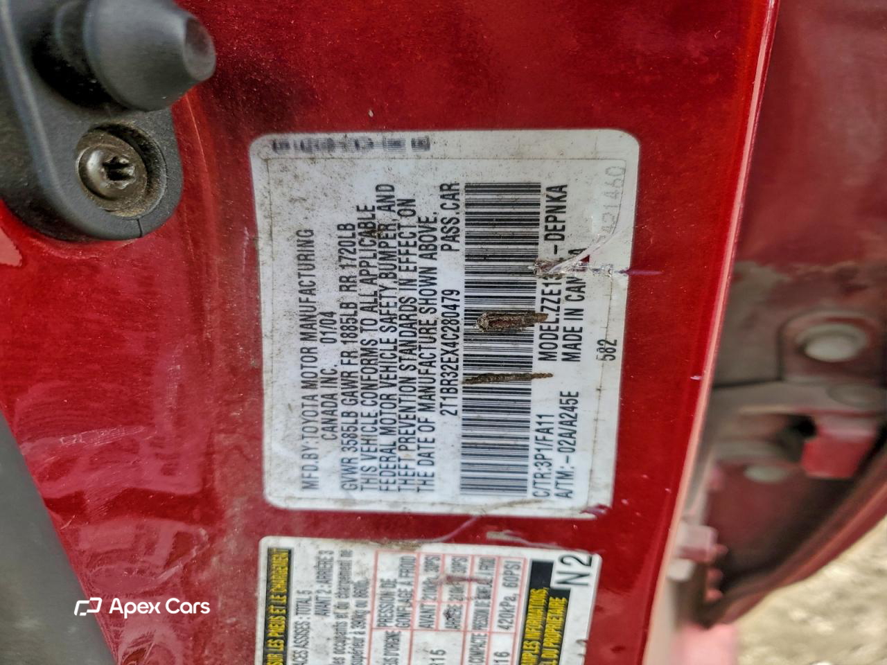 Toyota Corolla 2004