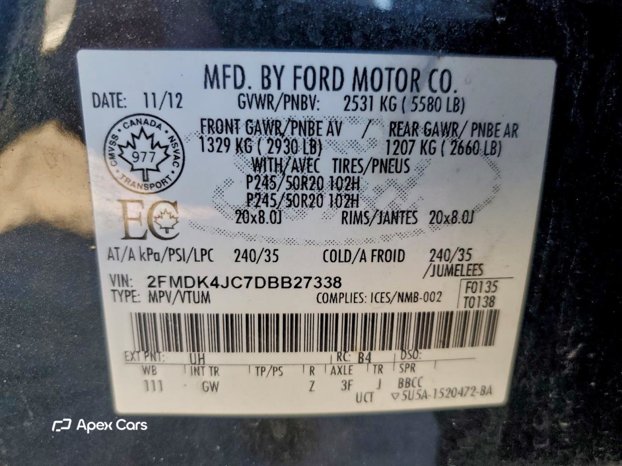 Ford Edge 2013