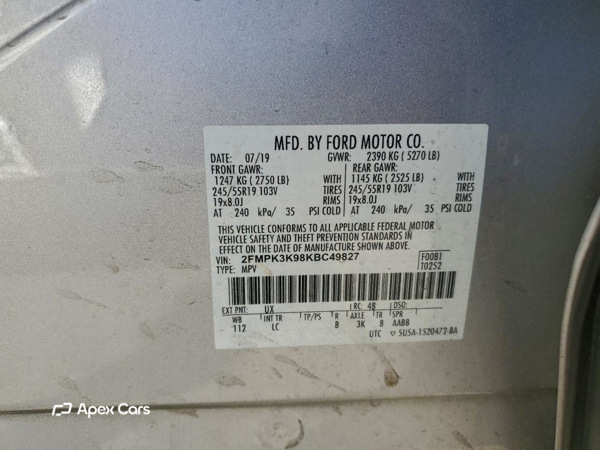 Ford Edge 2019