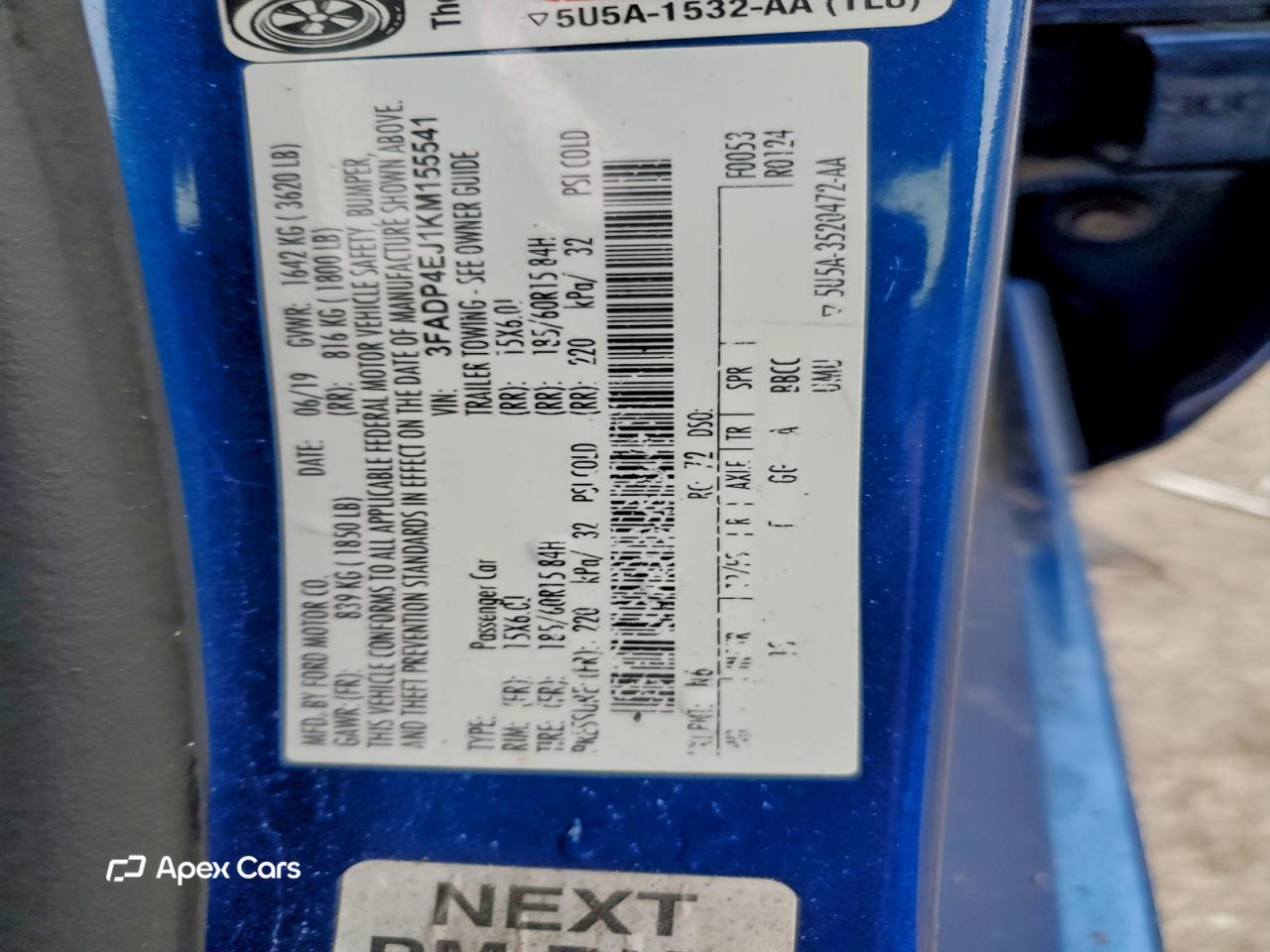Ford Fiesta 2019