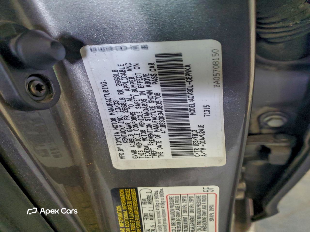 Toyota Camry 2004