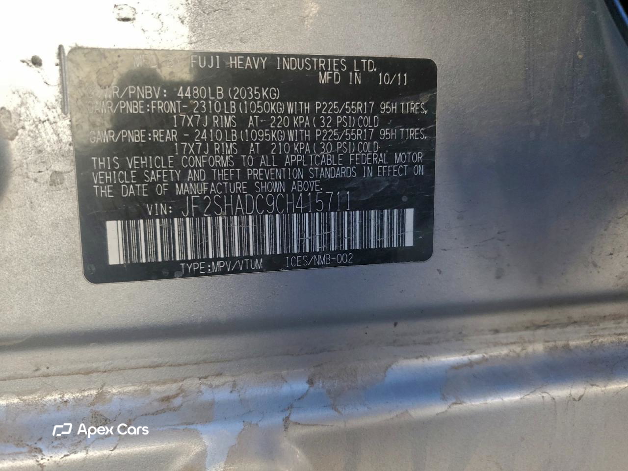 Subaru Forester 2012