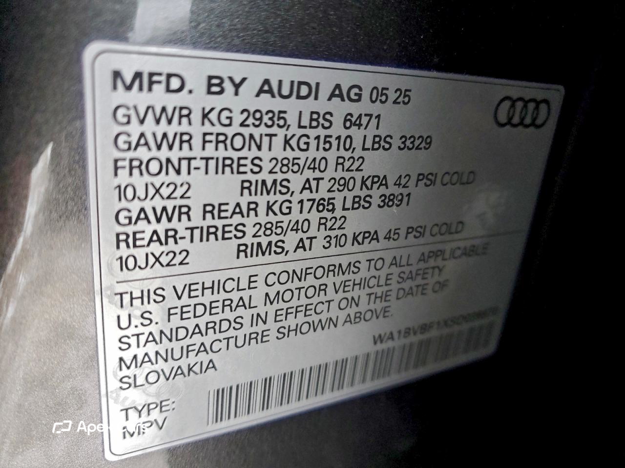 Audi Q8 2025