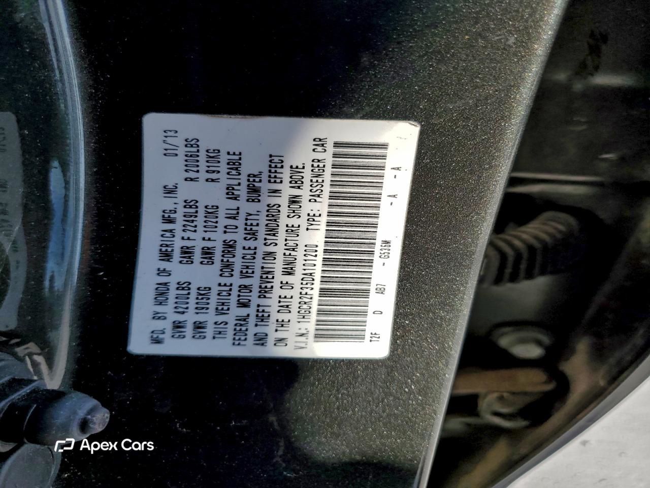 Honda Accord 2013