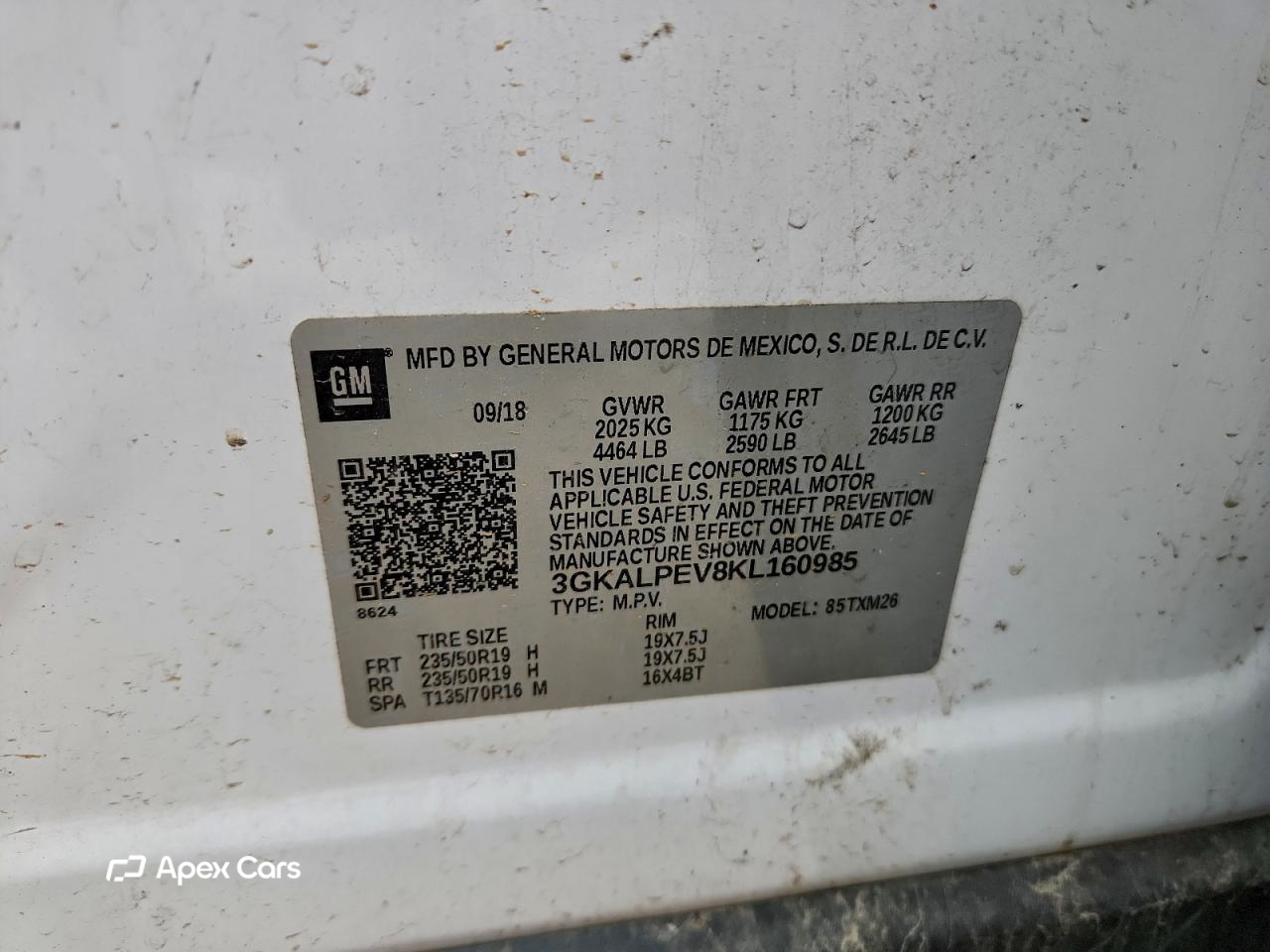 GMC Terrain 2019