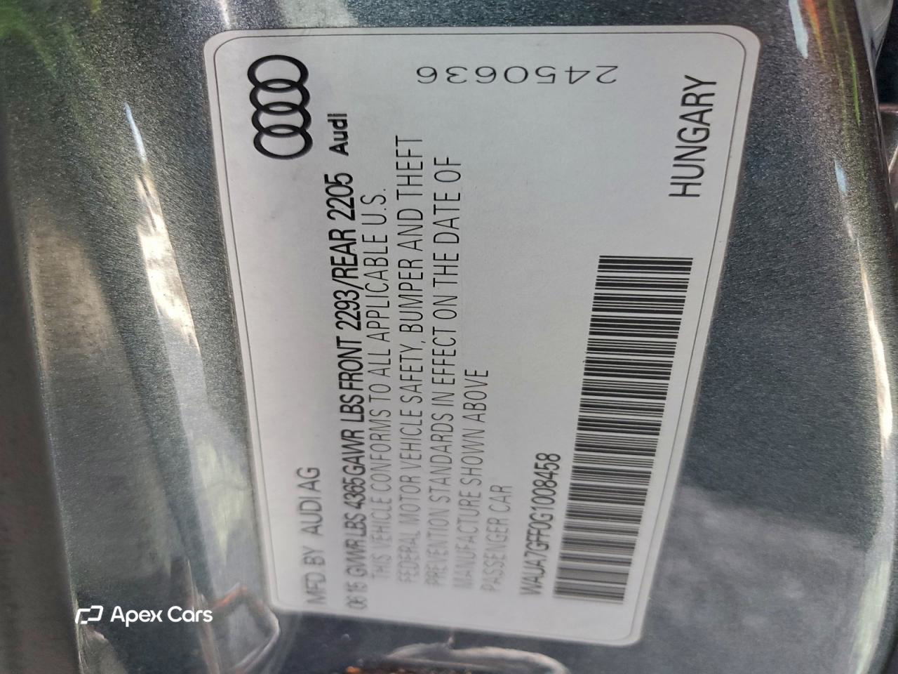 Audi A3 2016