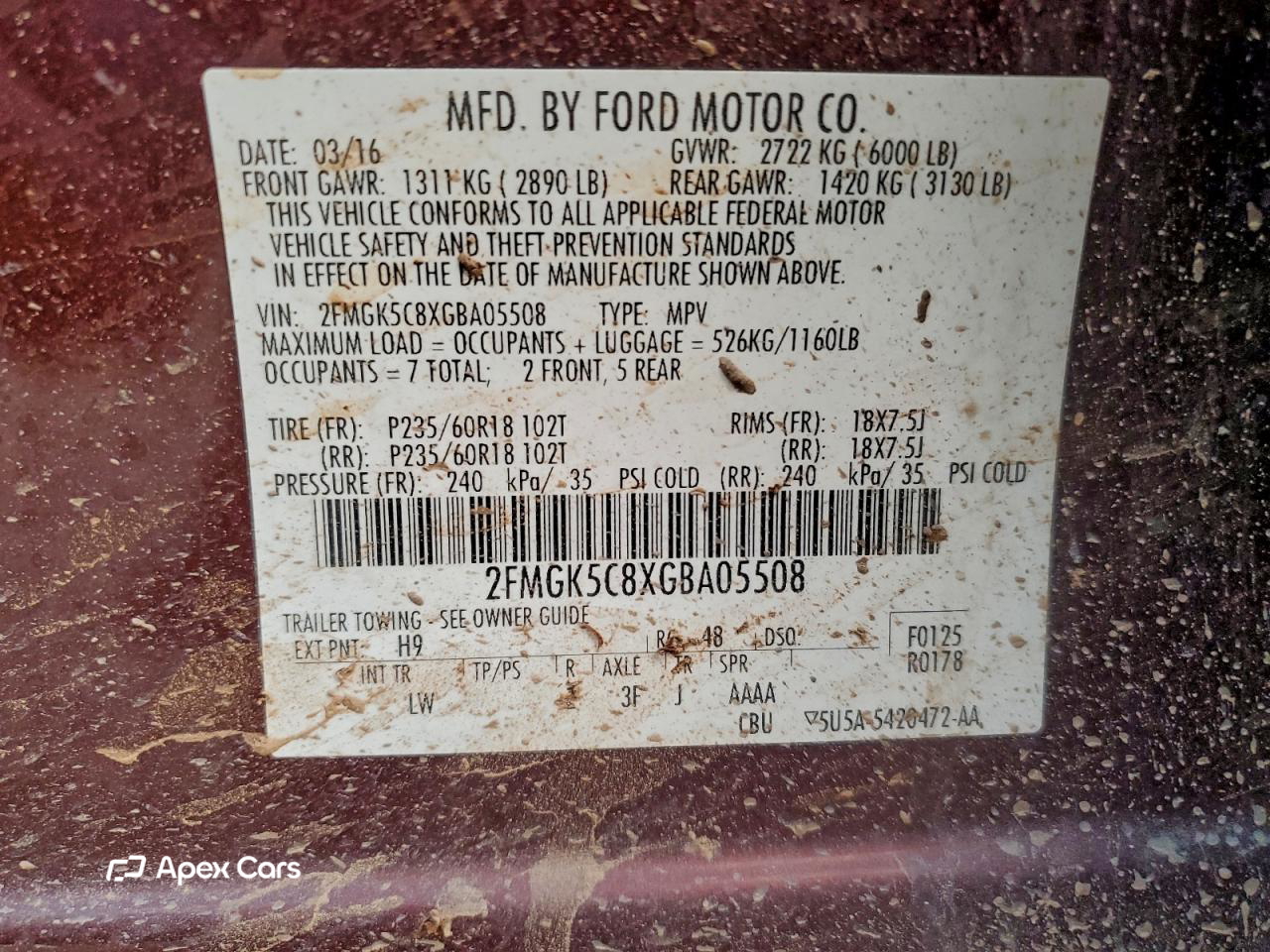 Ford Flex 2016